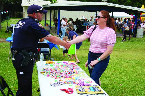Second-annual Cops and Kids Picnic at Athens Kiwanis Park