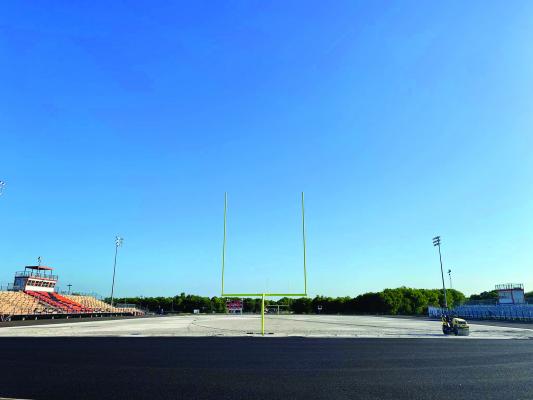 Yellowjacket Stadium progressing for 2022 season