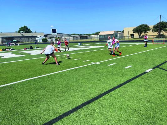 Mabank sees good turnout for girls’ soccer camp