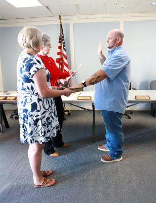 swearing in
