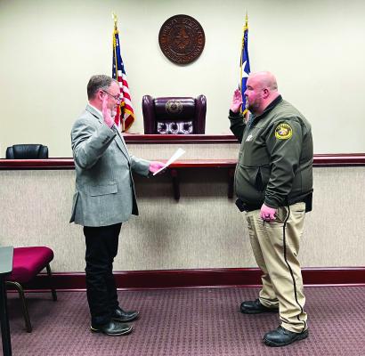 swearing in