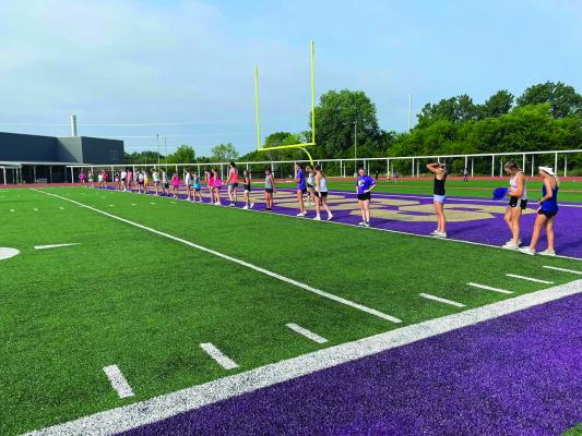  Eustace kicks off their summer workout program