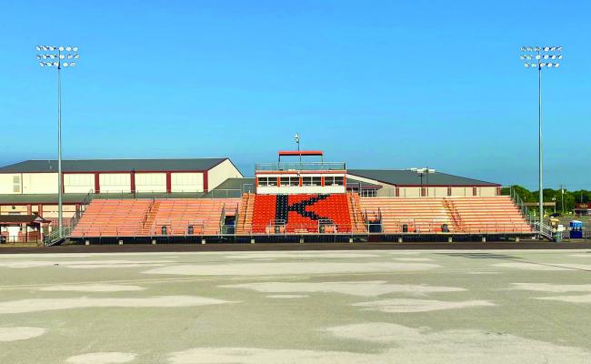 Yellowjacket Stadium progressing for 2022 season