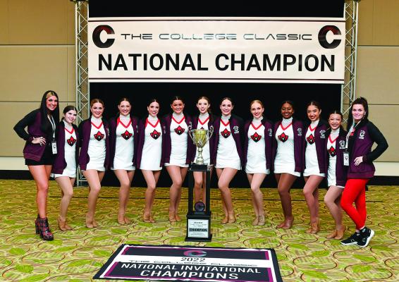 TVCC Cardettes win Open Pom national title